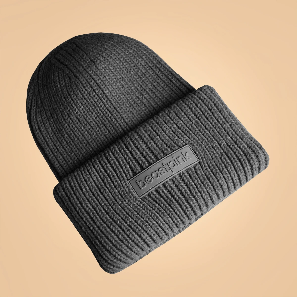BeastPink Căciulă de iarnă Beanie Silver Black · záber 2