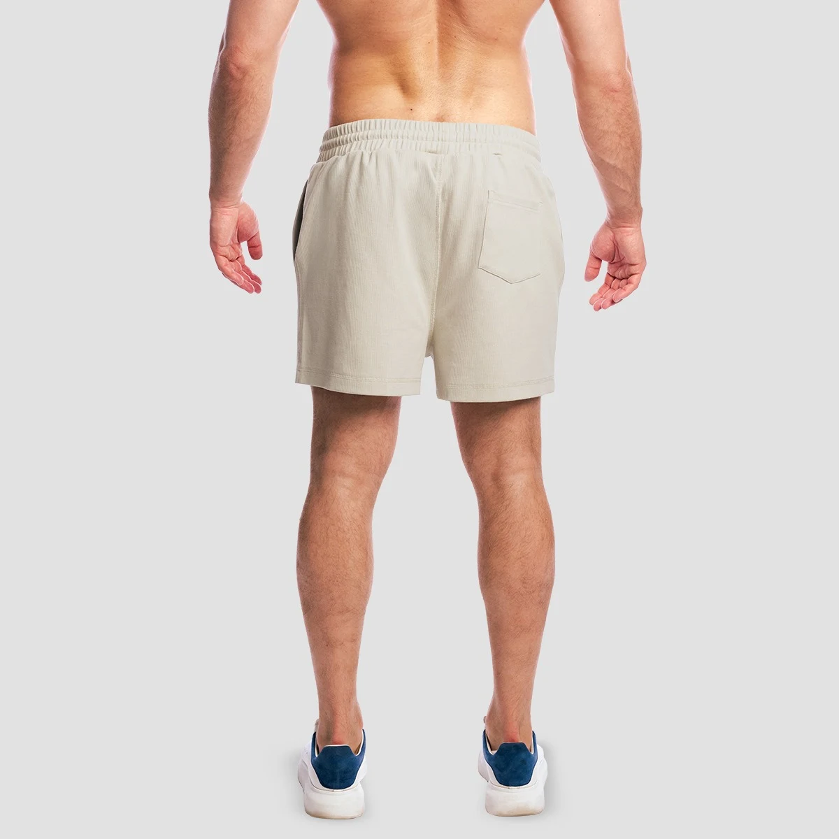 GymBeam Pantaloni scurți Aura Grey · záber 3