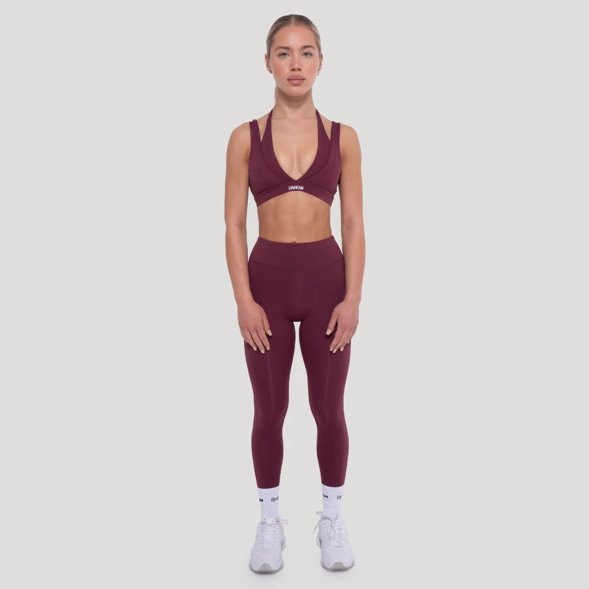 GymBeam Sutien sport Flow Wine · záber 5