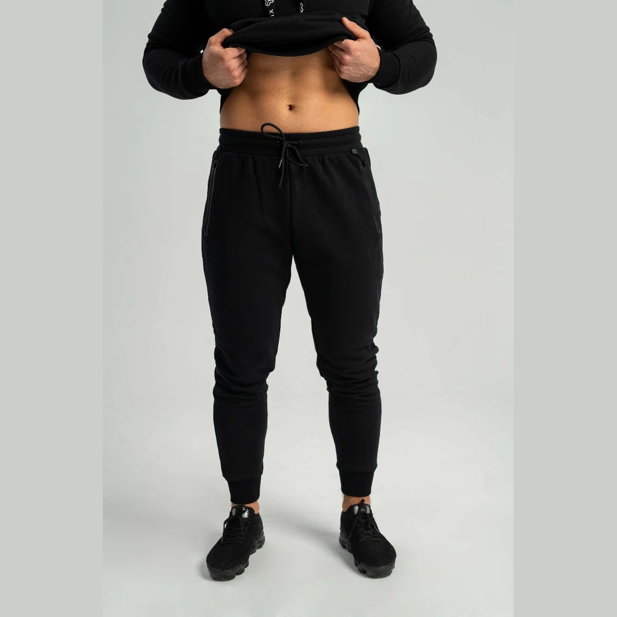 STRIX Pantaloni sport pentru bărbați Nova black · záber 2