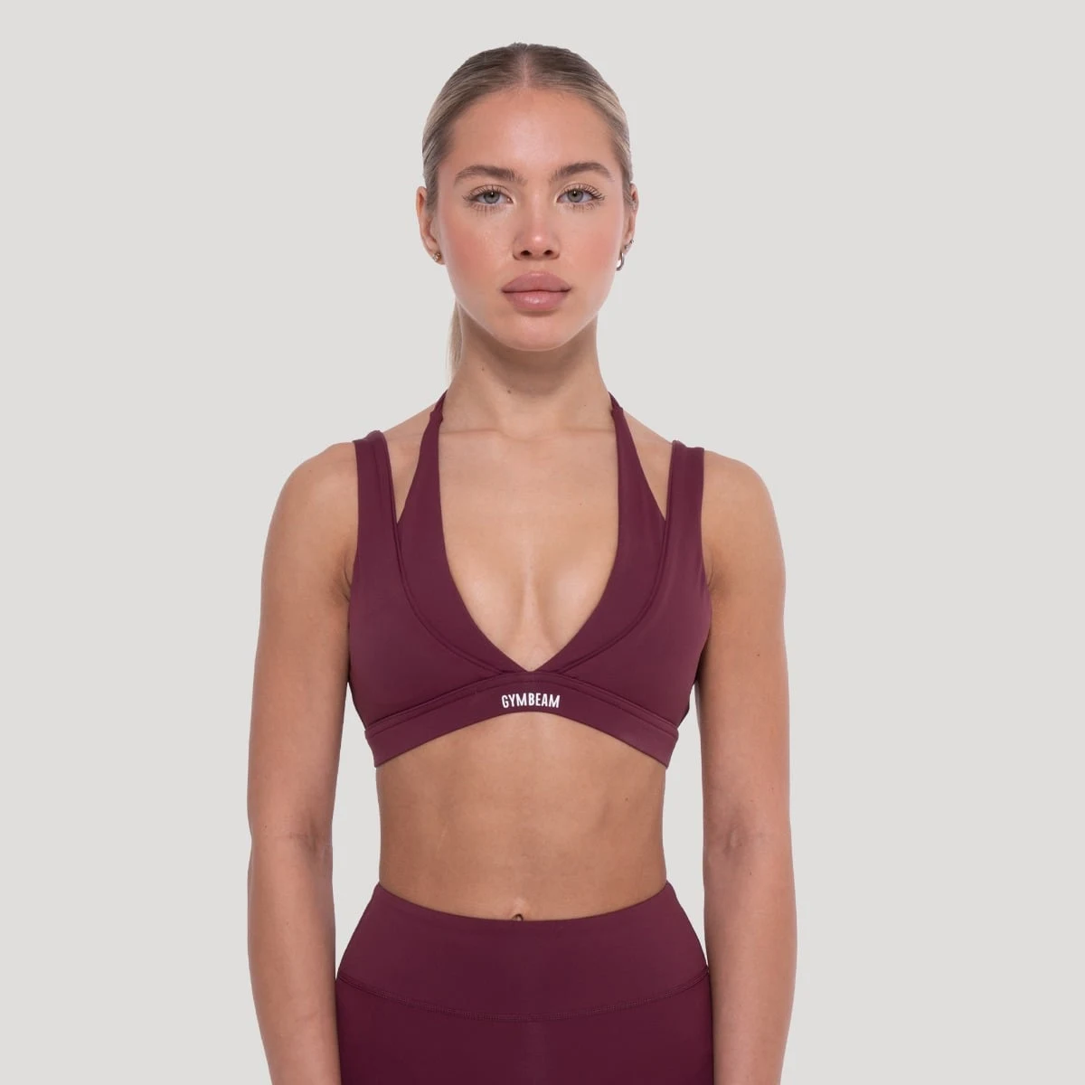 GymBeam Sutien sport Flow Wine · záber 1