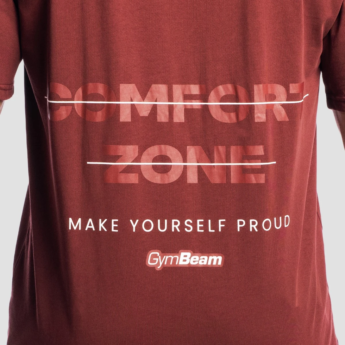 GymBeam Tricou Zone Cherrywood · záber 3