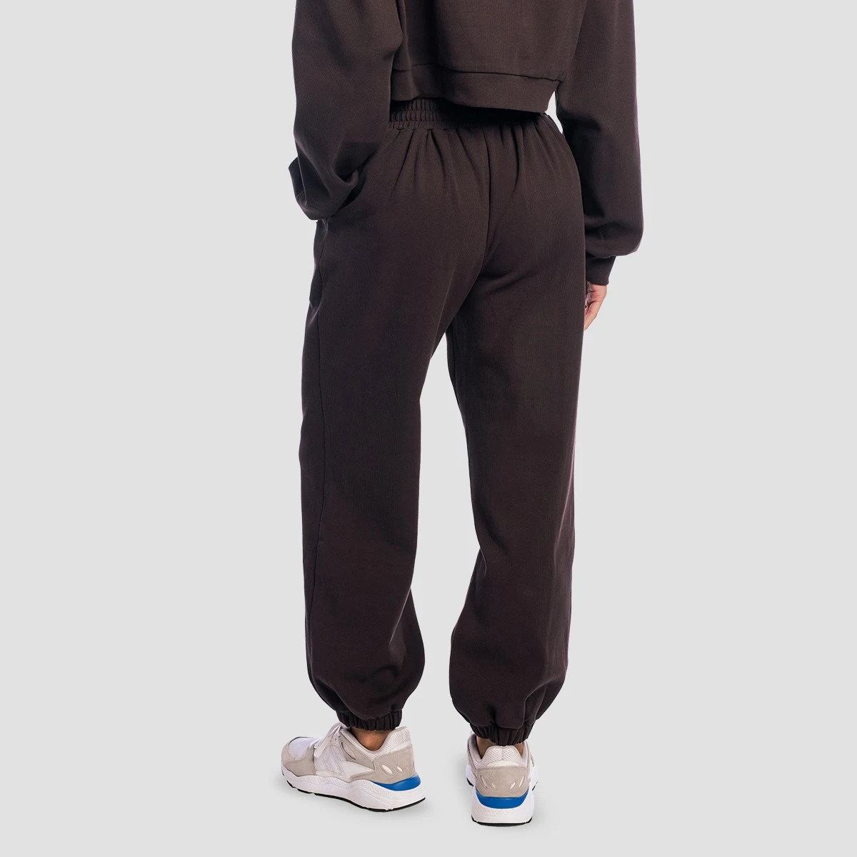 GymBeam Pantaloni sport pentru femei Aura Tee Brown · záber 4