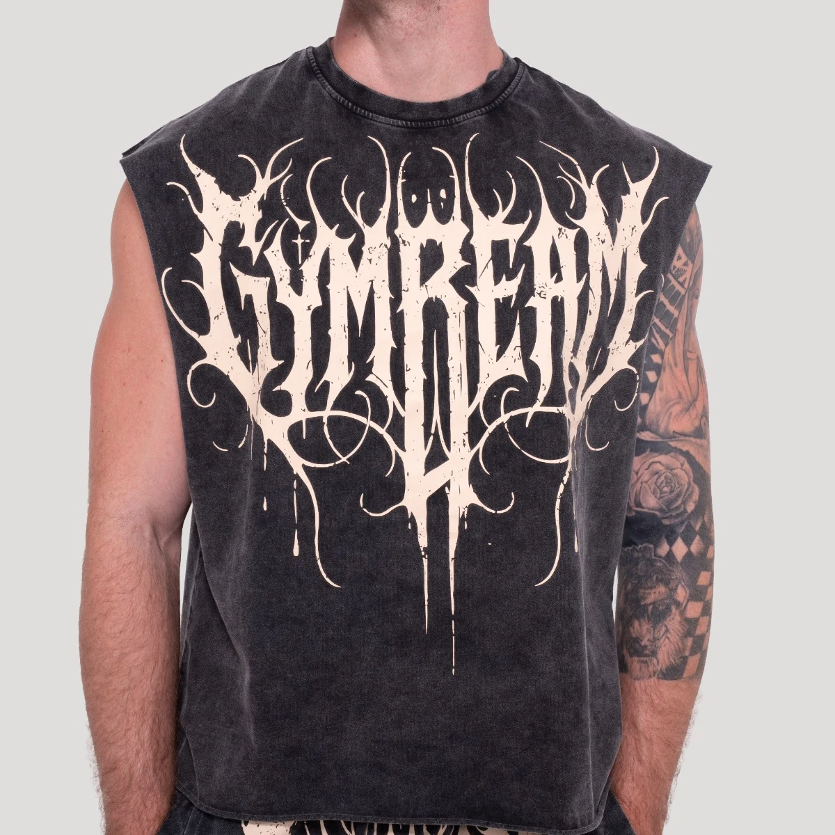 GymBeam Maiou Abyss Charcoal · záber 2
