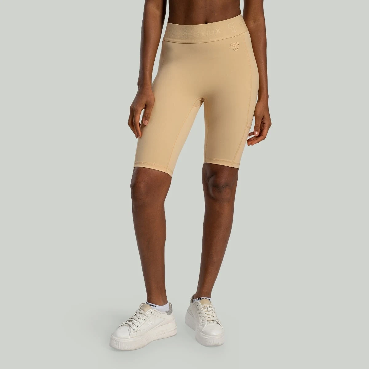 STRIX Pantaloni scurți pentru femei Biker Lunar Sandshell · záber 1