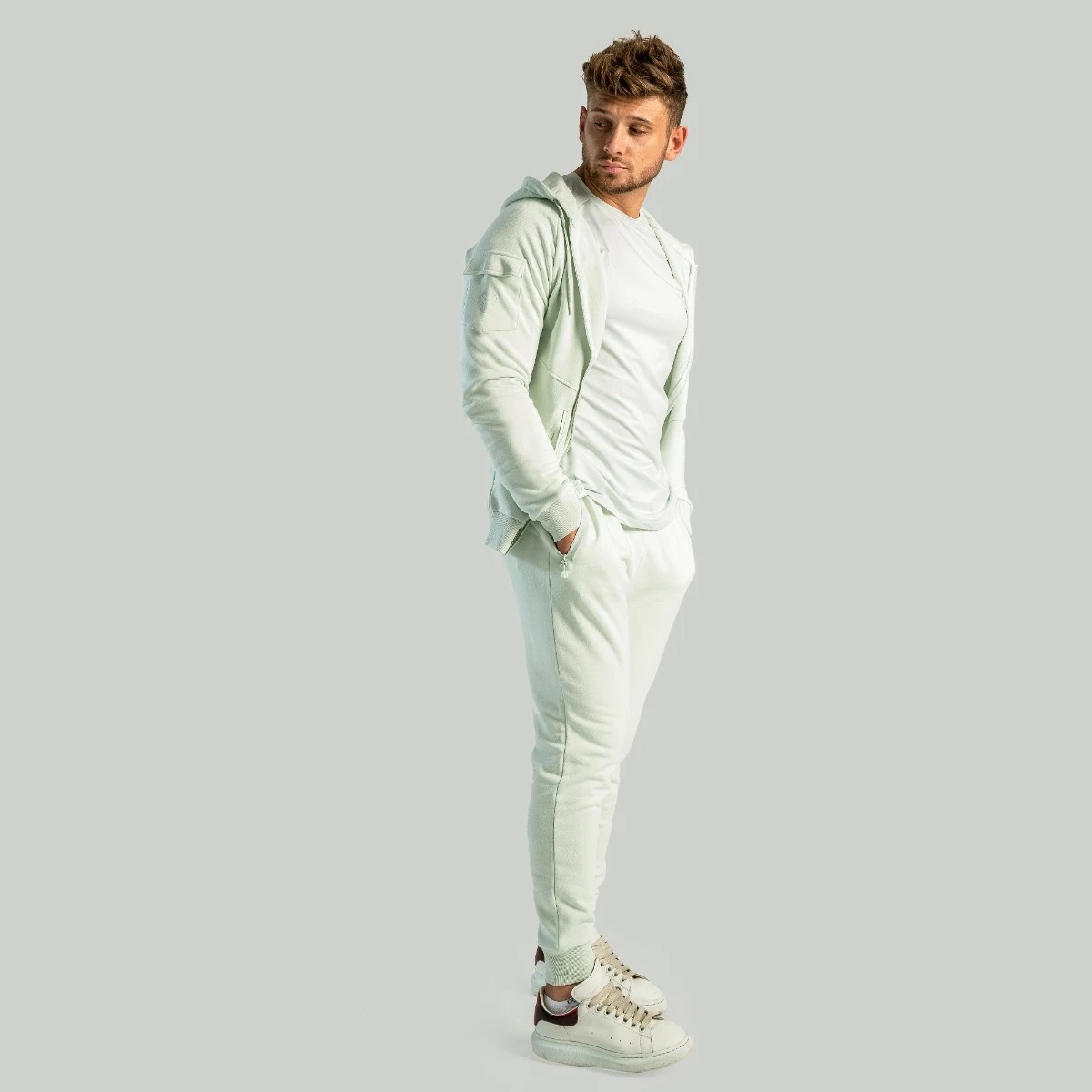 STRIX Pantaloni sport pentru bărbați Nova Moon Grey · záber 4