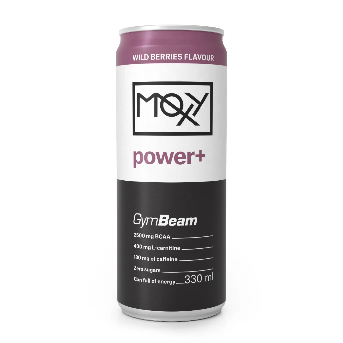 GymBeam MOXY Power+ Energy Drink 330 ml · záber 1
