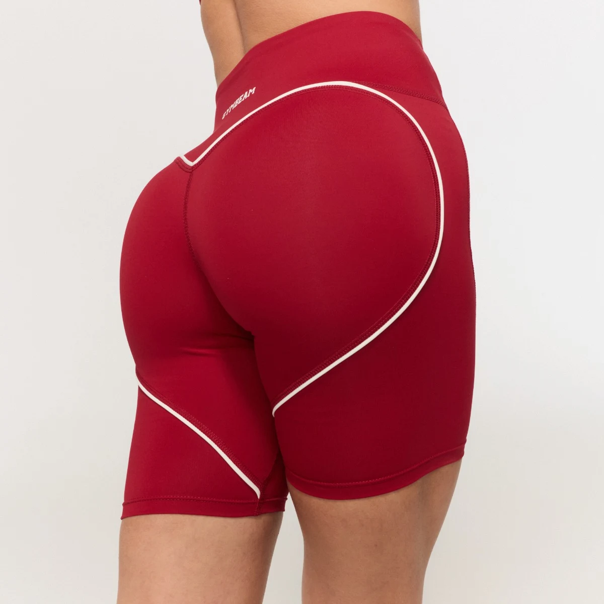 GymBeam Pantaloni scurți pentru femei Varsity Red · záber 4