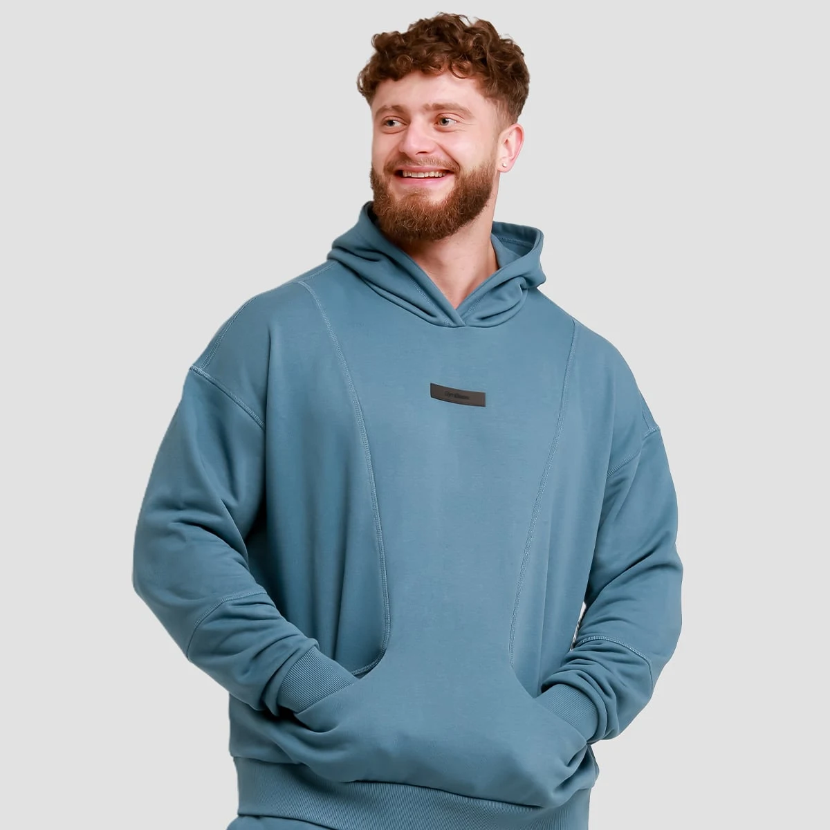 GymBeam Unity Hoodie Blue · záber 1