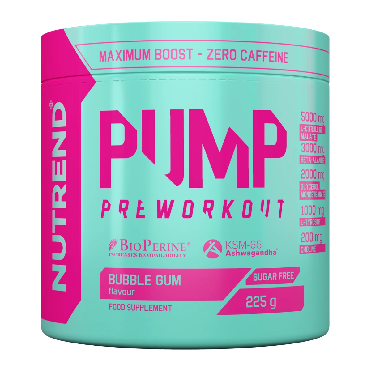 Nutrend Pre-Workout PUMP · záber 1