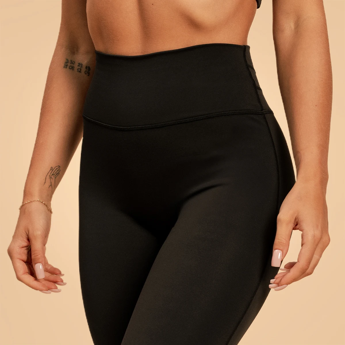 BeastPink Colanți pentru femei Sense Black - Mărime: XS | Greutate: 0,182 g | Pachet: 95 · záber 2