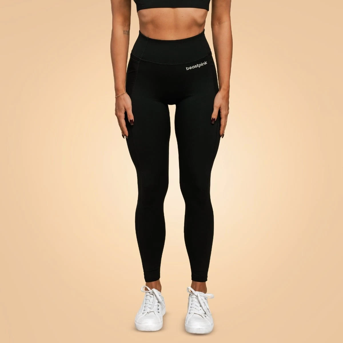 BeastPink Colanți pentru femei Breeze Black · záber 1