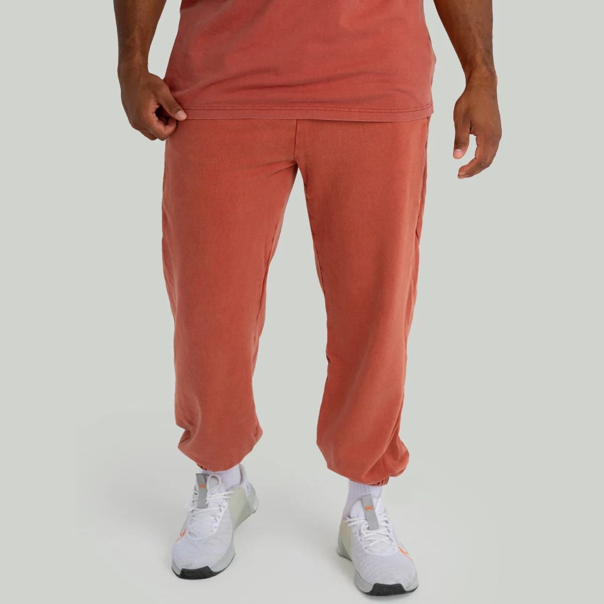 STRIX Pantaloni sport Washed Terra - Mărime: XL | Greutate: 0,89 g | Pachet: 27 · záber 4