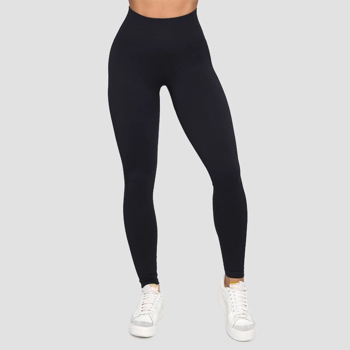 GymBeam Colanți pentru femei Lift Seamless Black · záber 1