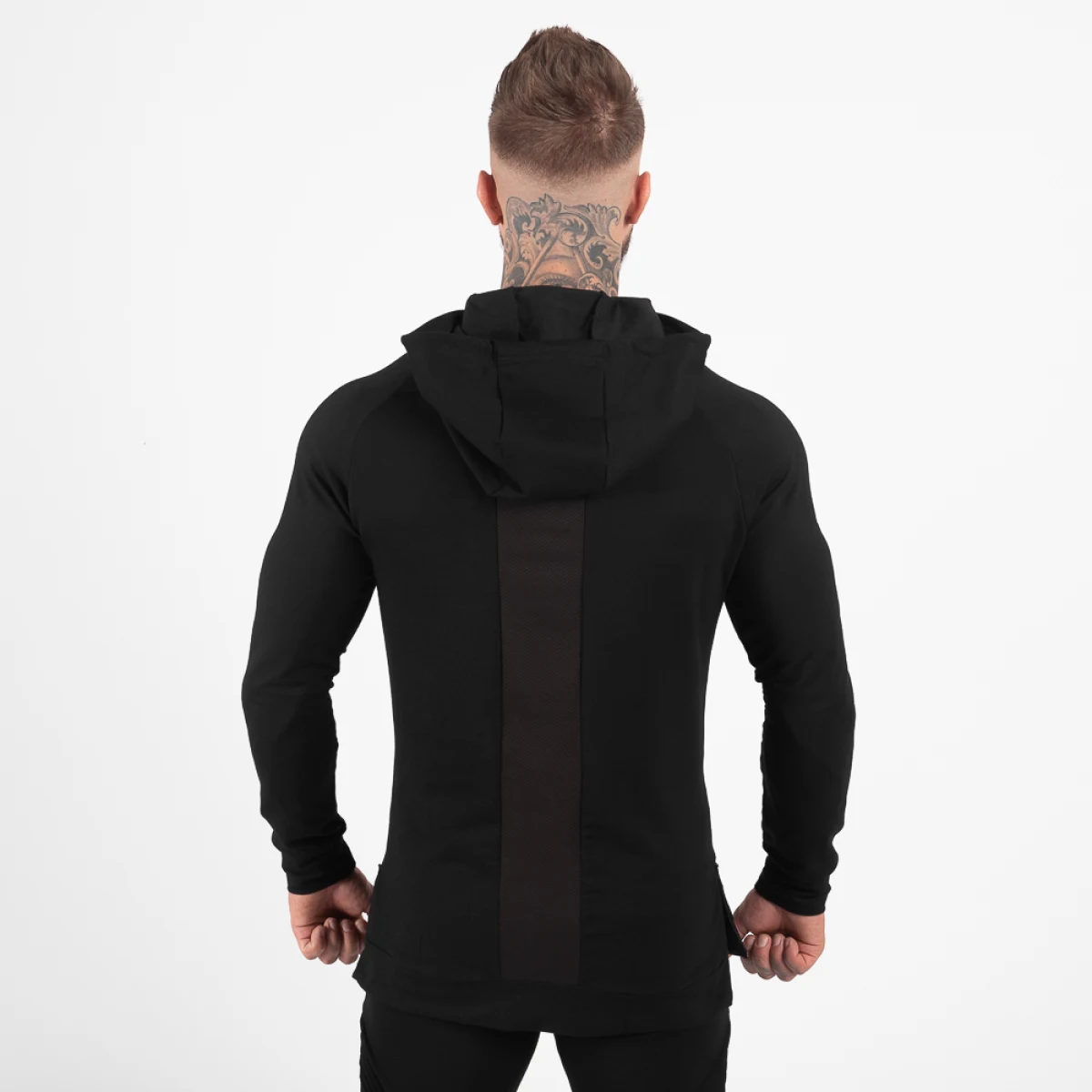 SQUATWOLF Hanorac Statement Hoodie Black · záber 2