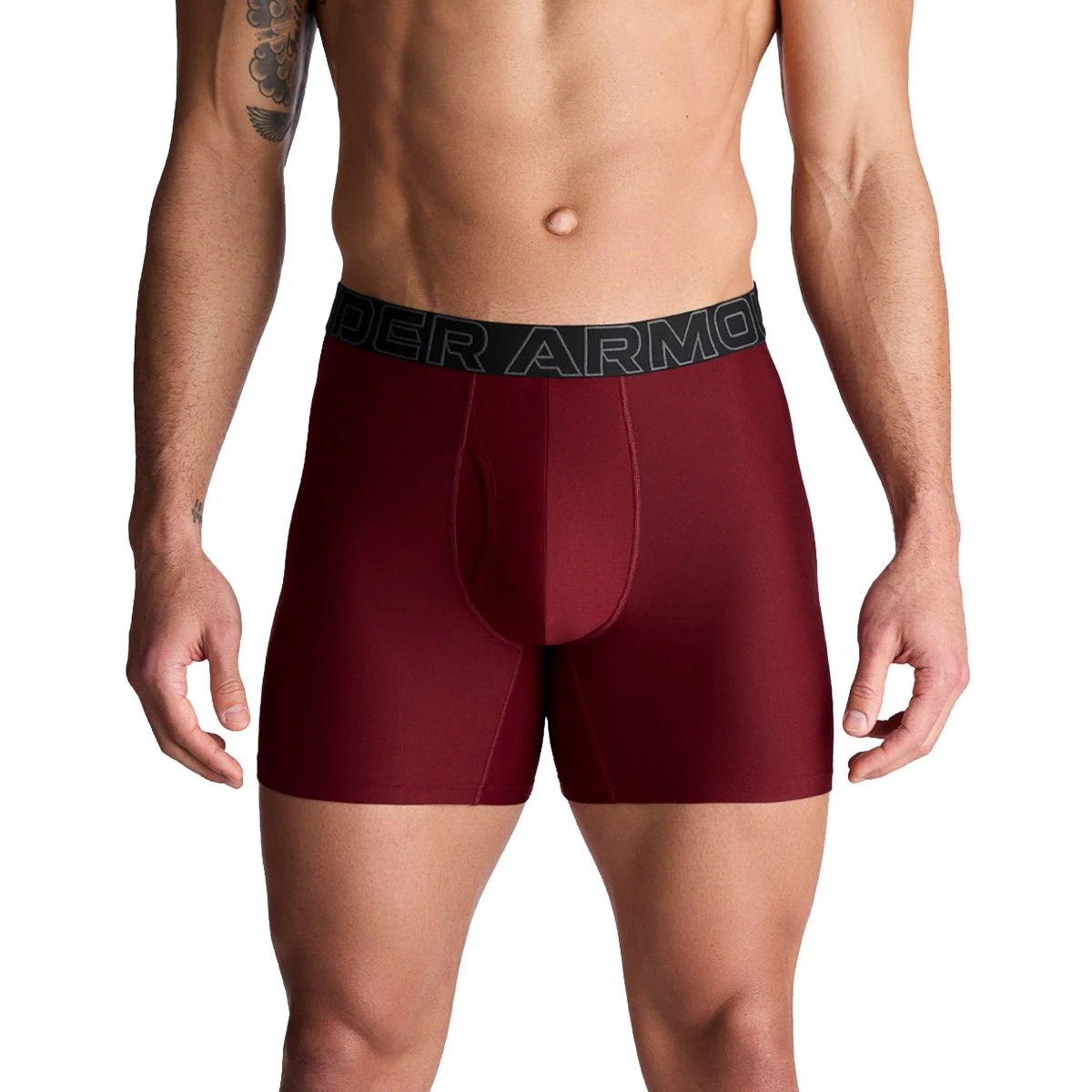 Under Armour Boxeri pentru bărbați M Perf Tech 6in 3pack Grey · záber 2