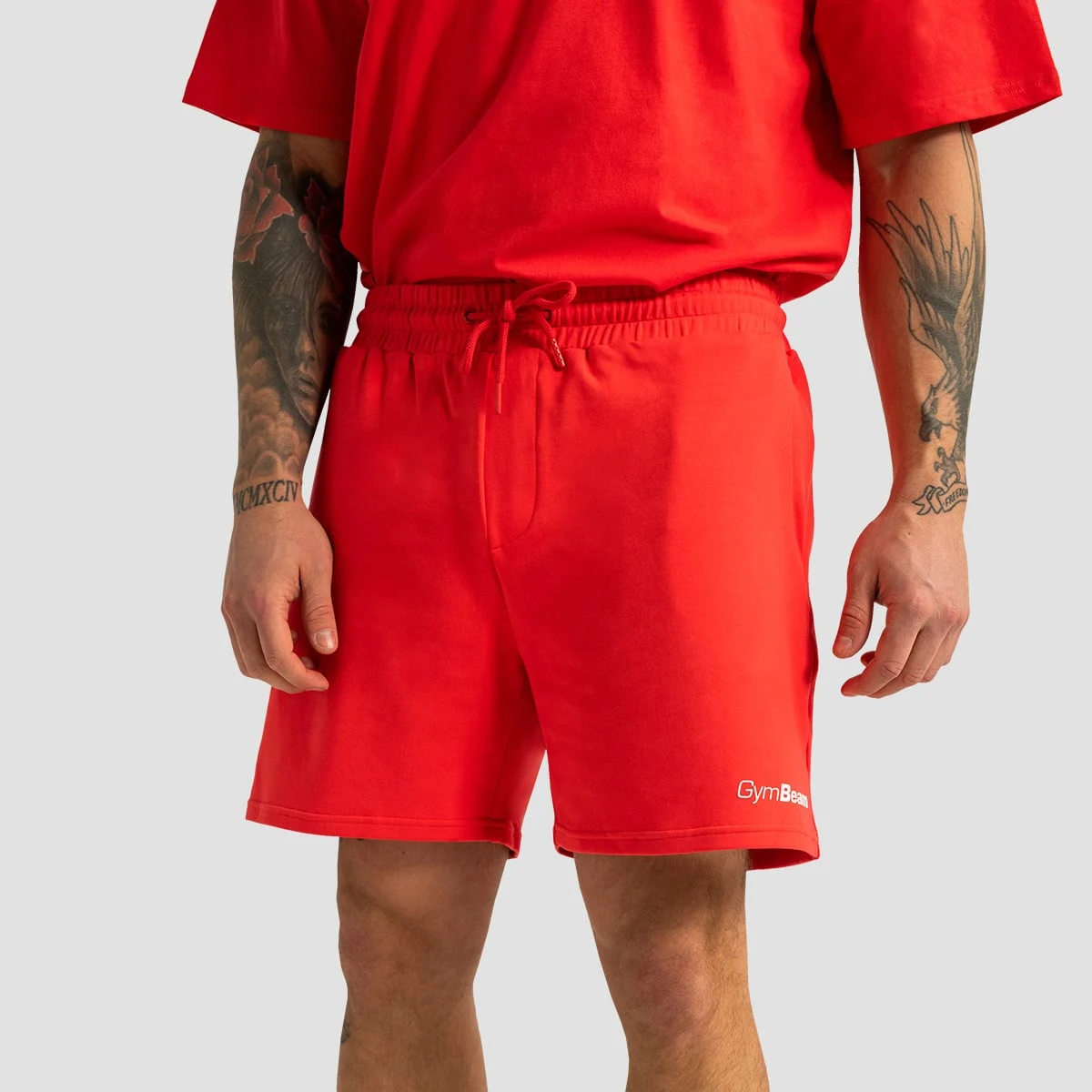GymBeam Pantaloni scurți Limitless Hot Red · záber 5