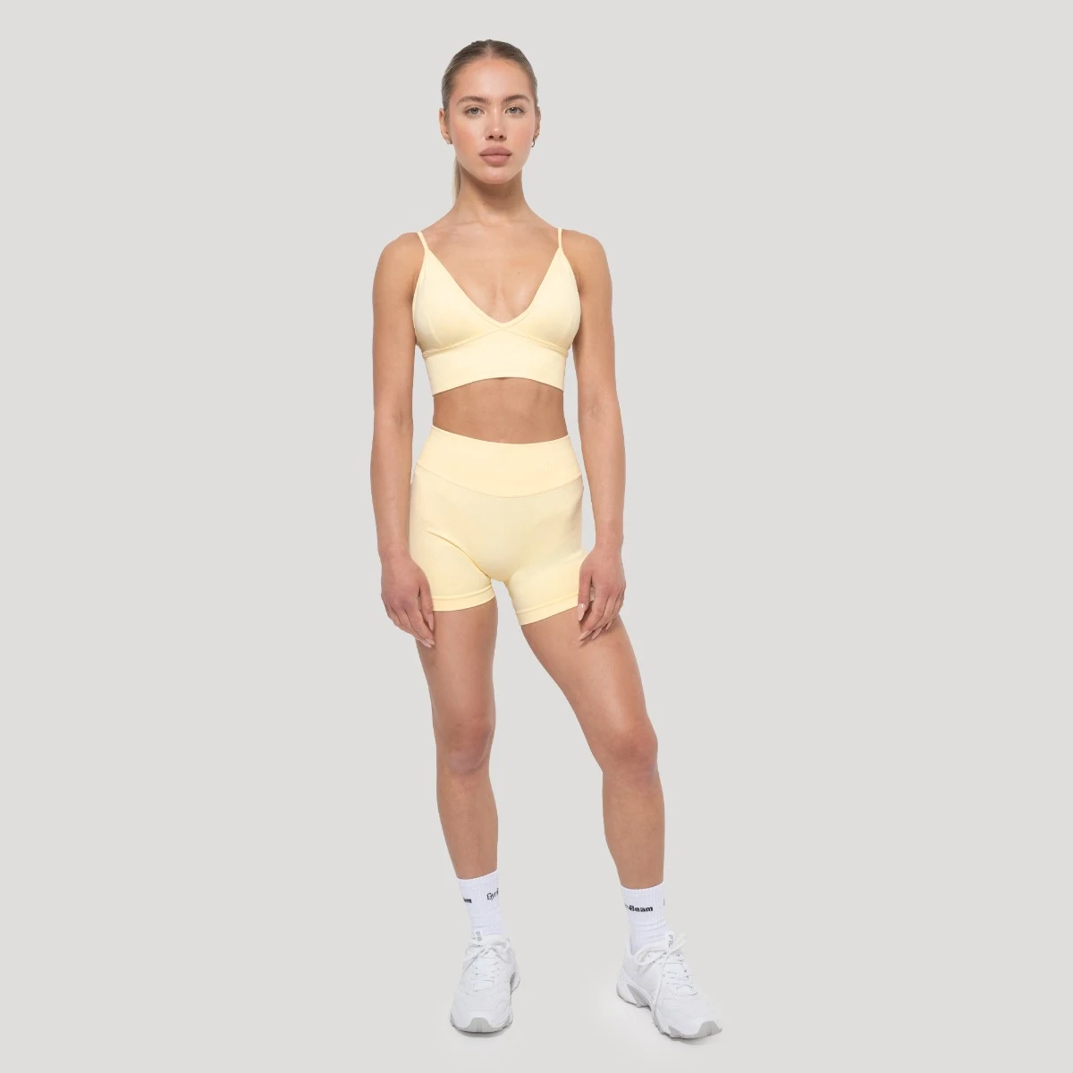 GymBeam Sutien sport Luma Butter Yellow · záber 5