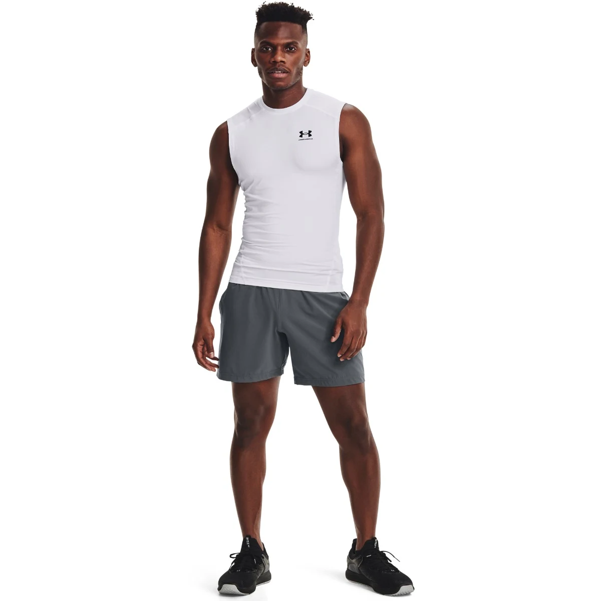 Under Armour Maiou de compresie HG Armour SL White - Mărime: S | Greutate: 0,1 g | Pachet: 100 · záber 3