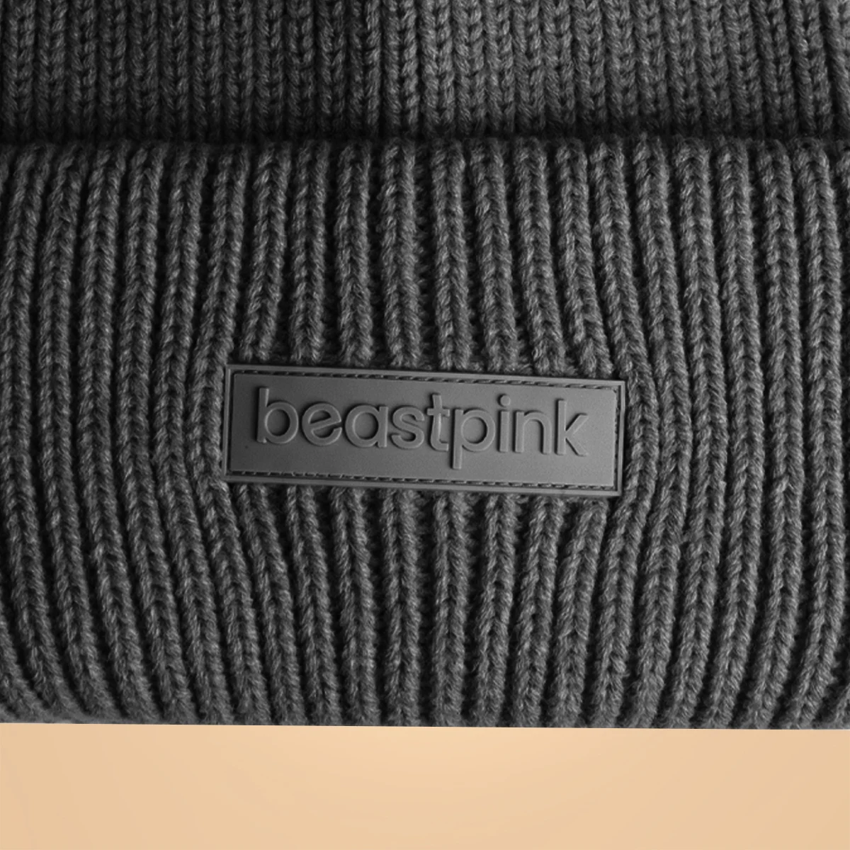 BeastPink Căciulă de iarnă Beanie Silver Black · záber 3