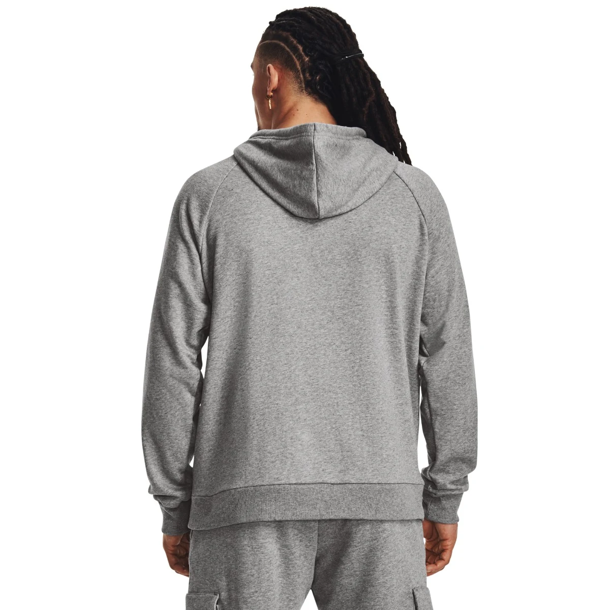Under Armour Men‘s sweatshirt UA Rival Fleece Hoodie Grey · záber 2