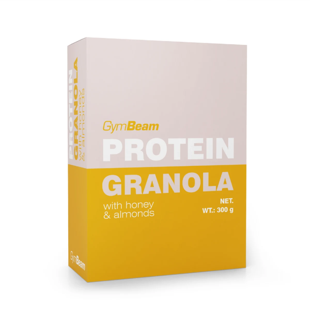 GymBeam Granola proteică cu miere și migdale · záber 1