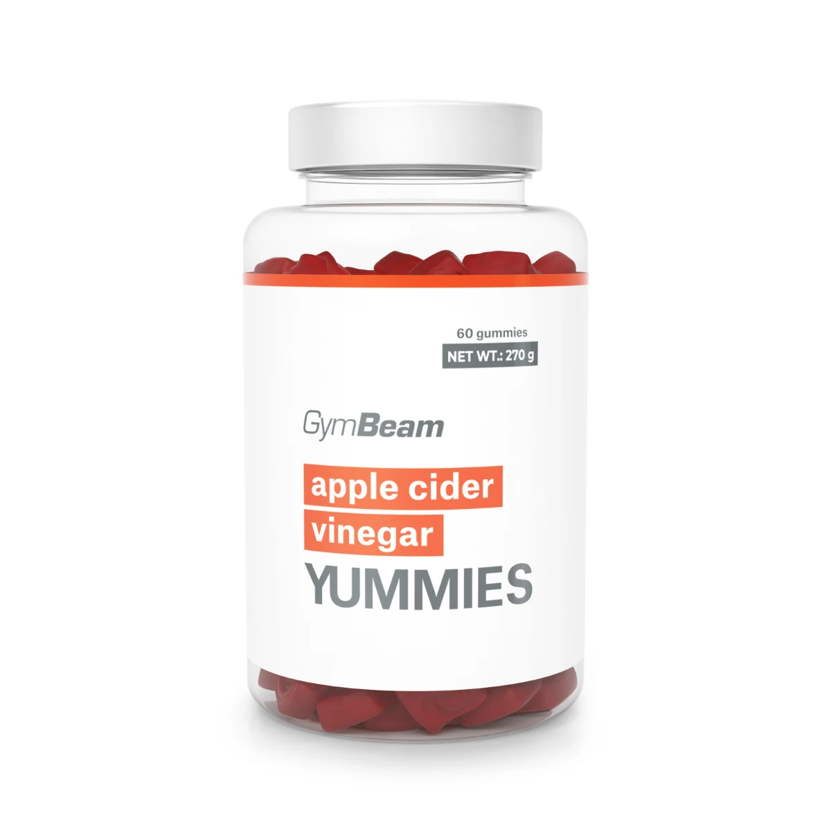 GymBeam Oțet din cidru de mere Yummies · záber 1