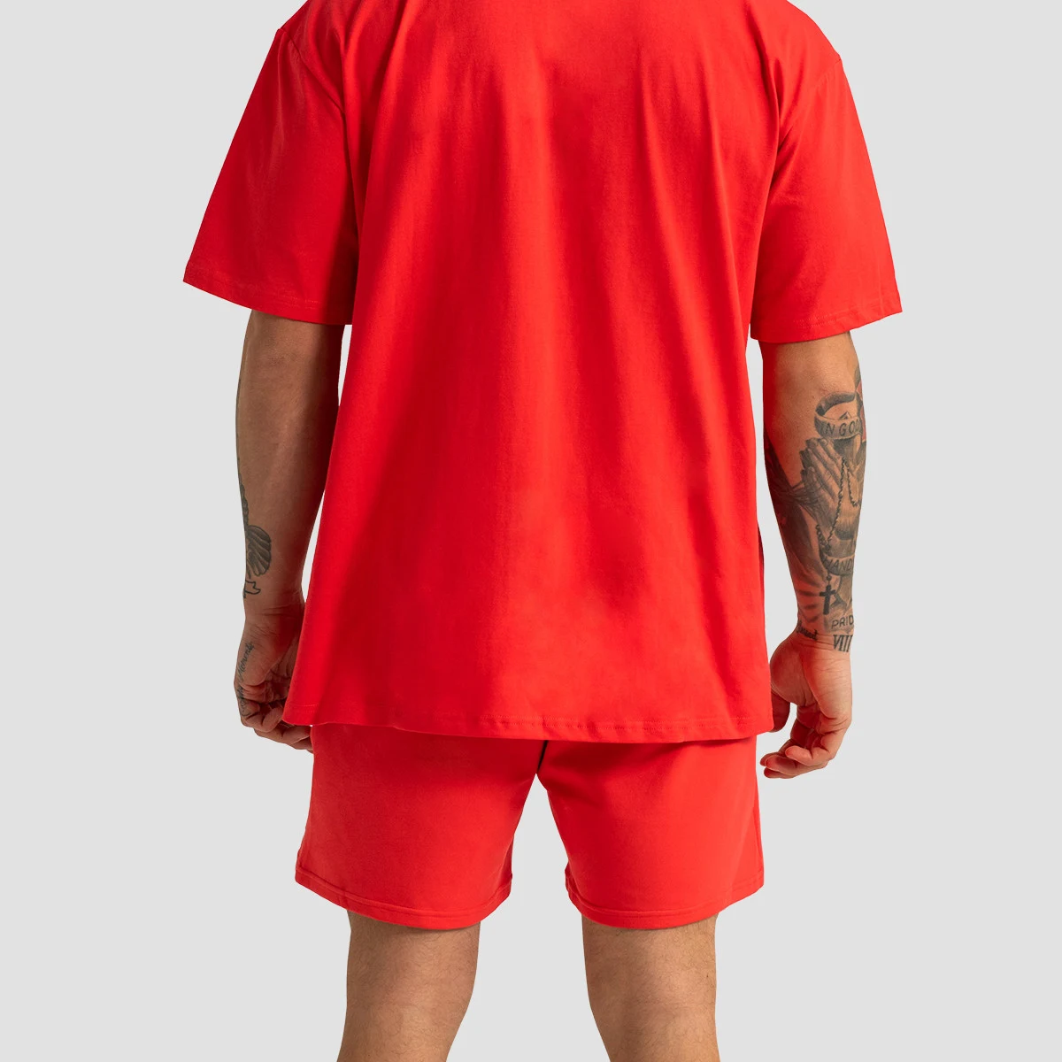 GymBeam Pantaloni scurți Limitless Hot Red · záber 3