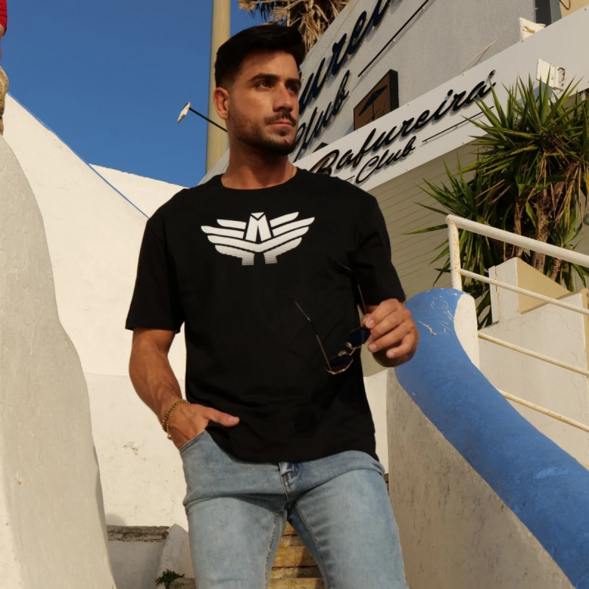 Tricou sport bărbați Iron Aesthetics Break, negru · záber 1