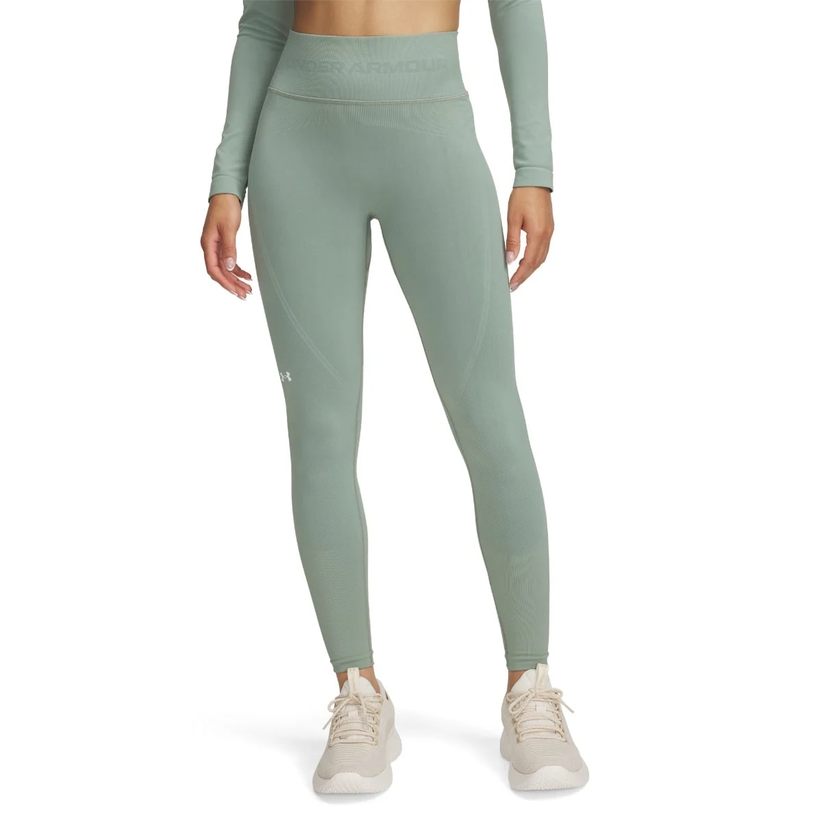 Under Armour Colanți pentru femei Vanish Seamless Green · záber 1