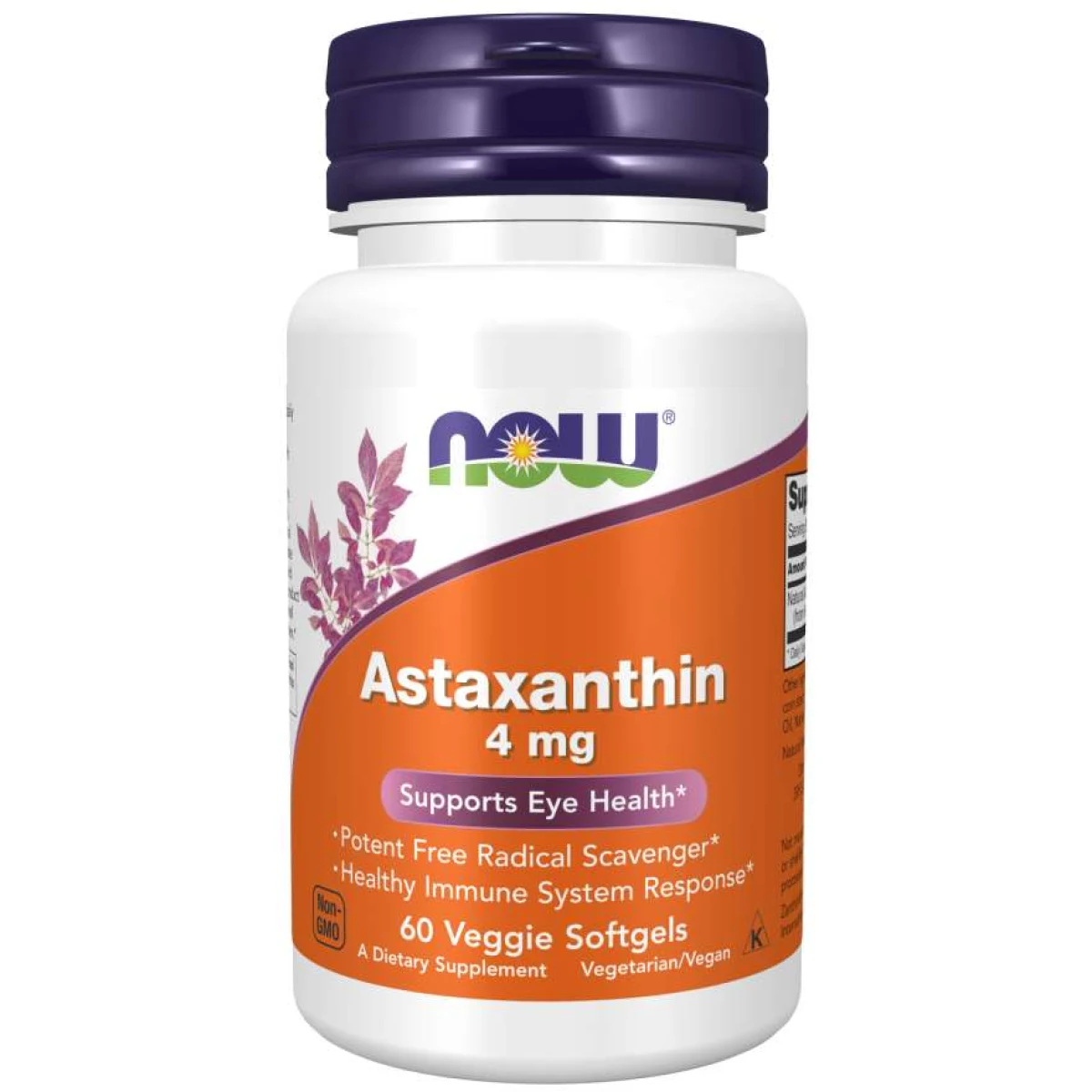Now Foods Astaxantină 4 mg · záber 1