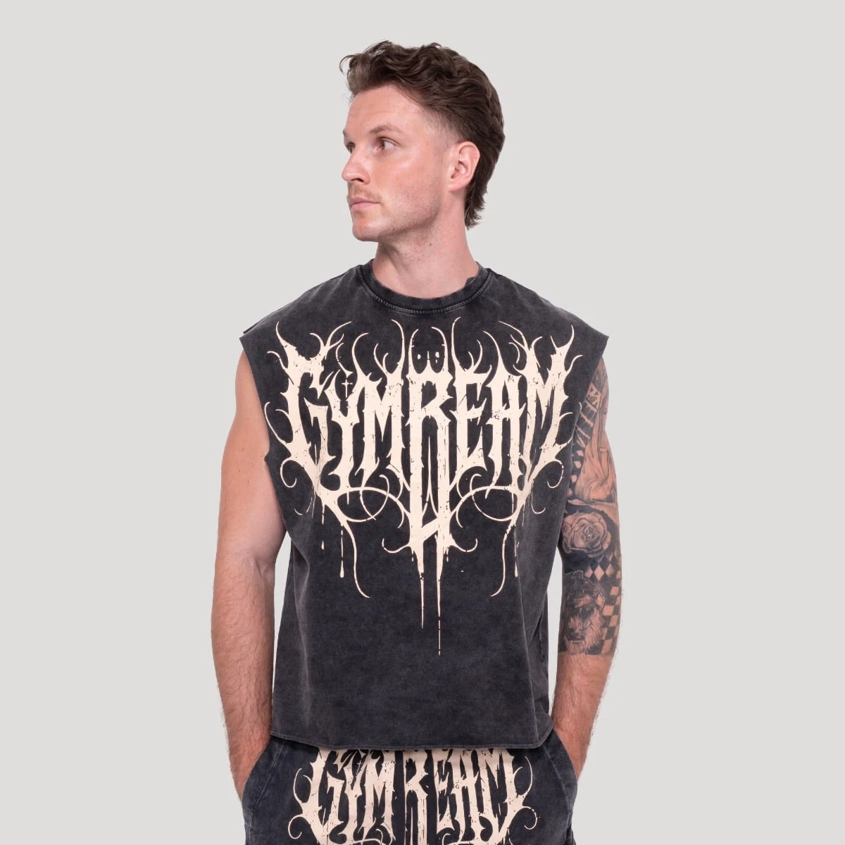 GymBeam Maiou Abyss Charcoal · záber 1