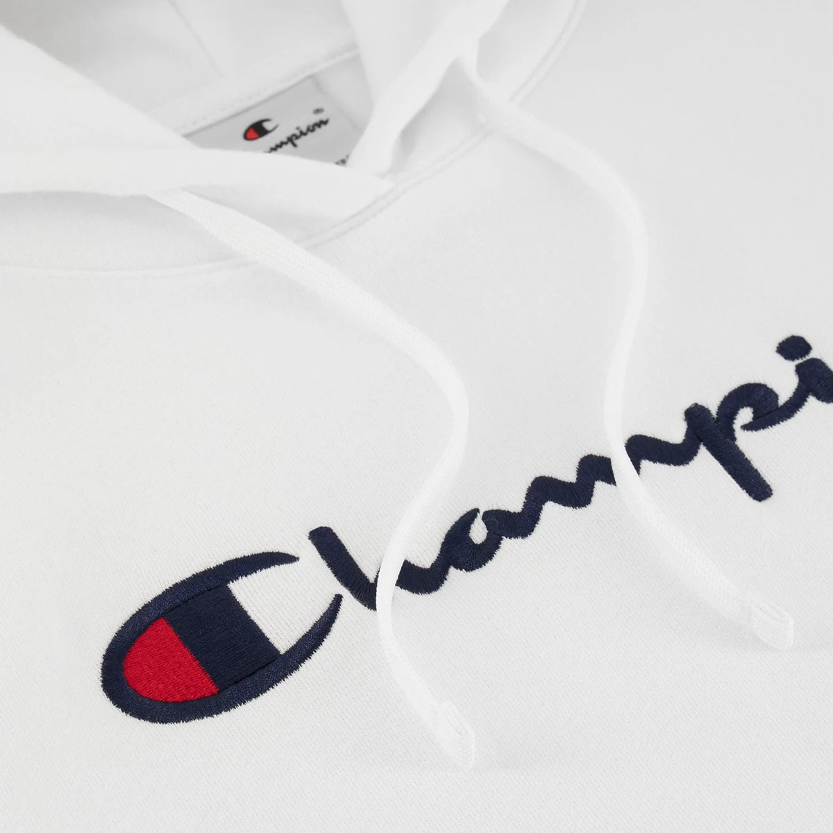 Champion Hanorac pentru femei Big Logo Slim Fit White · záber 3