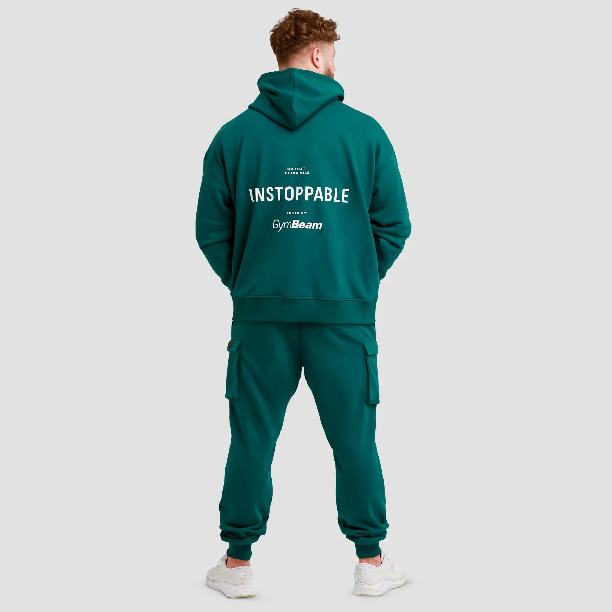 GymBeam Utility Joggers Green · záber 5