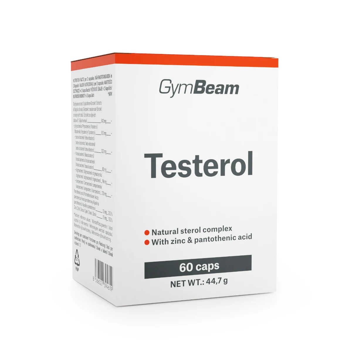 GymBeam Testerol · záber 2