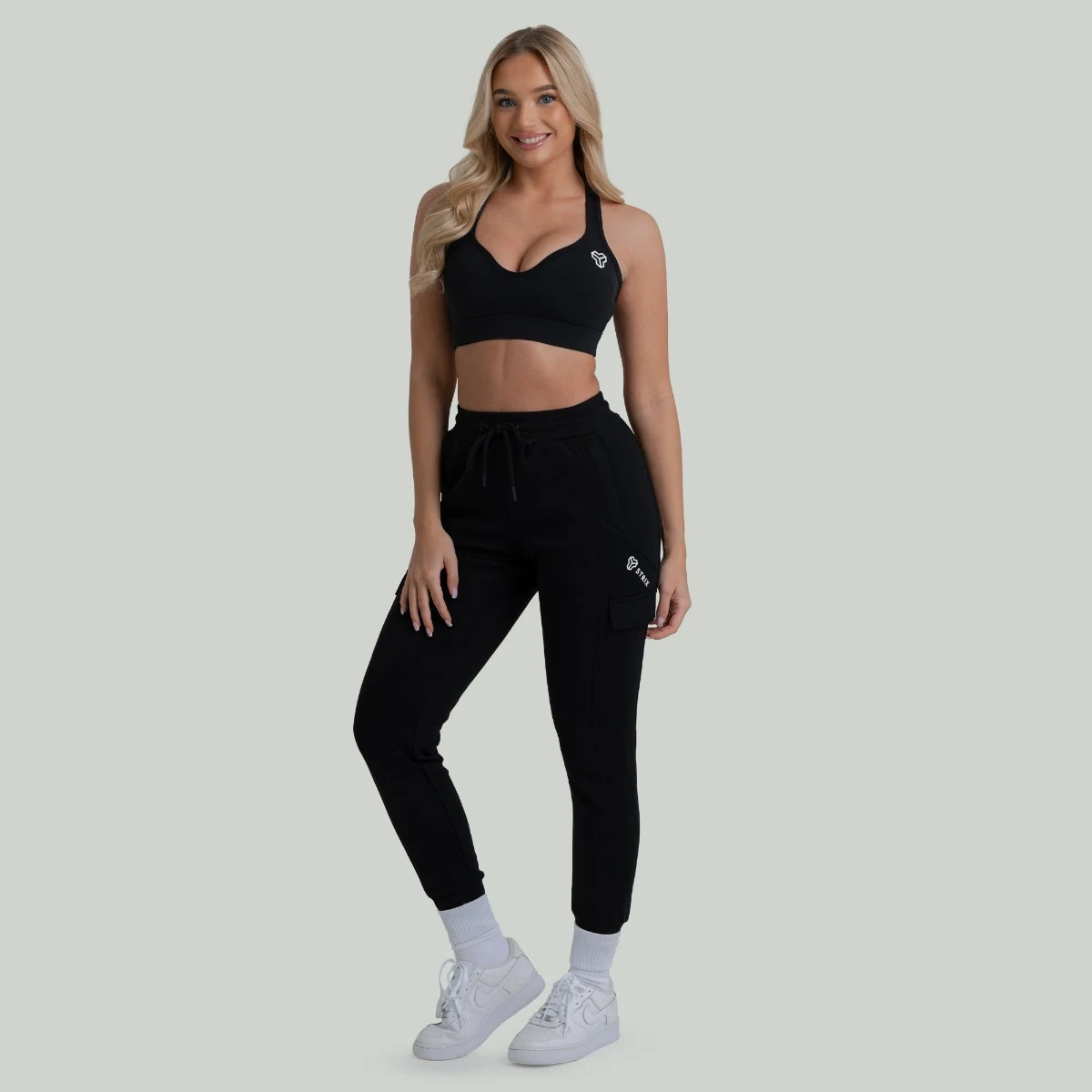 STRIX Pantaloni sport pentru femei ZOA Black · záber 5