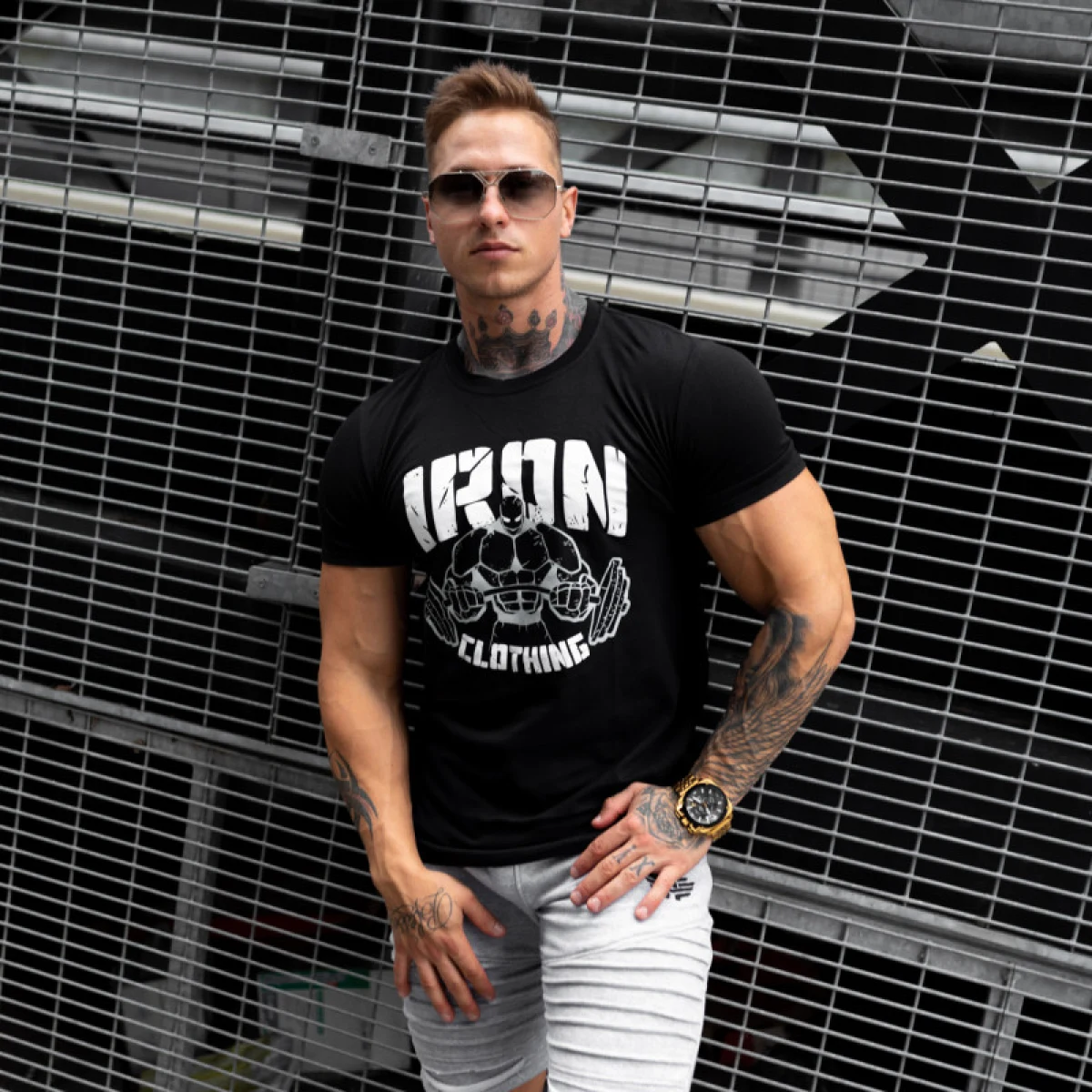 Tricou Ultrasoft IRON MAN, negru · záber 1