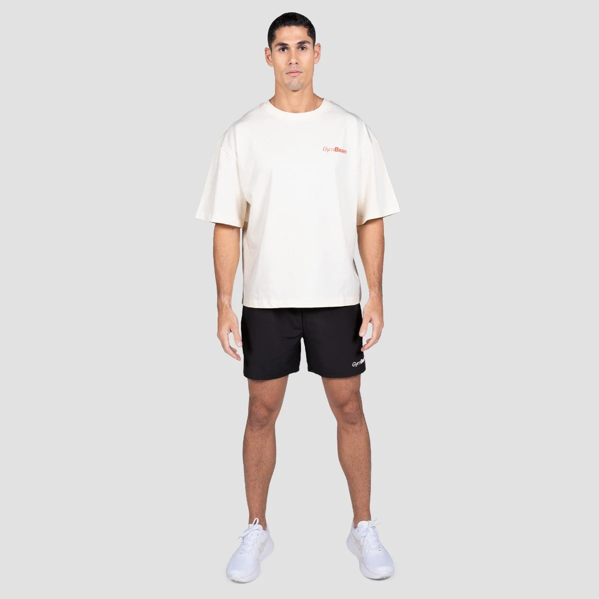 GymBeam Tricou GymRat Cream · záber 4