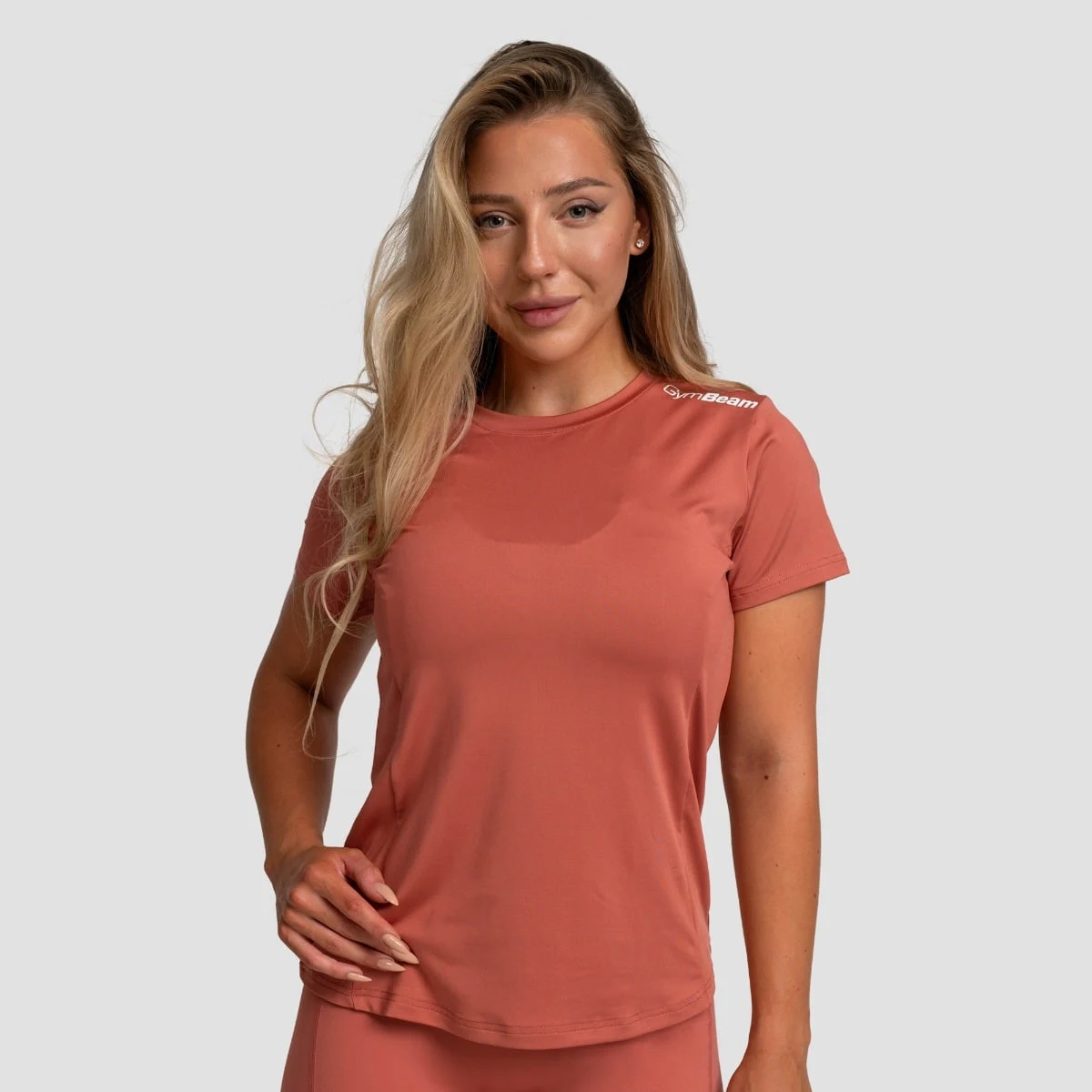 GymBeam Tricou pentru femei Limitless Cinnamon · záber 1