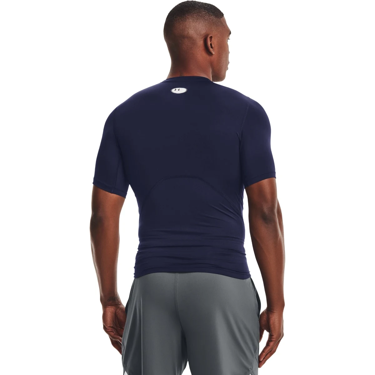 Under Armour Tricou de compresie HG Armour Comp SS Midnight Blue · záber 2