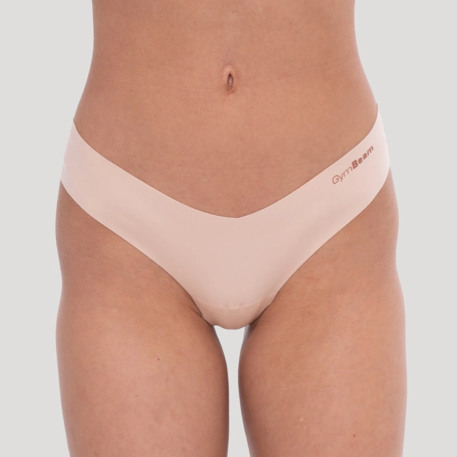 GymBeam Chiloți fără cusături Comfy 3Pack Beige · záber 1