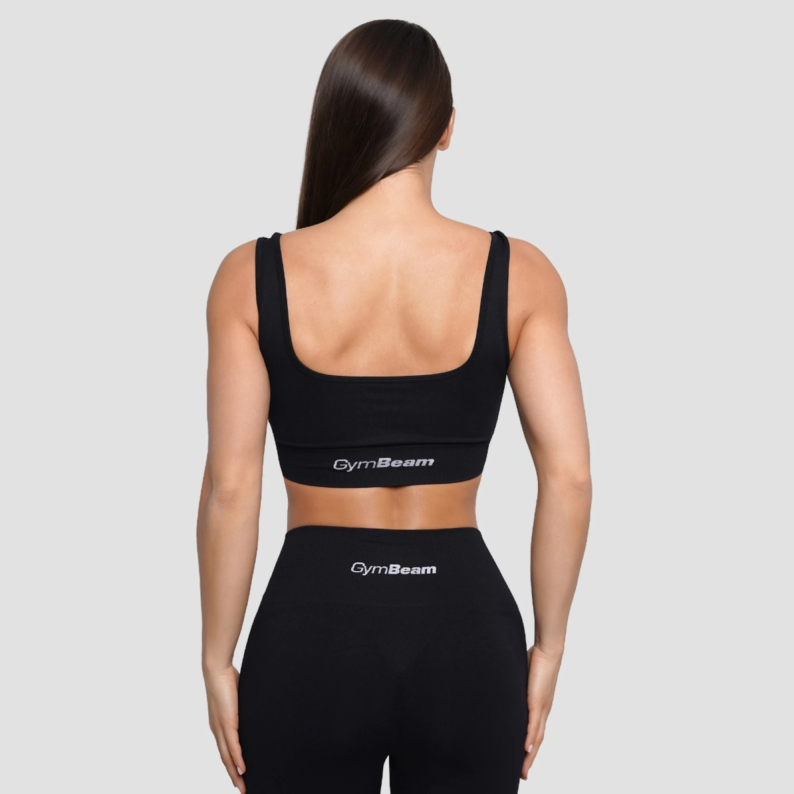 GymBeam Sutien sport Lift Seamless Black · záber 5