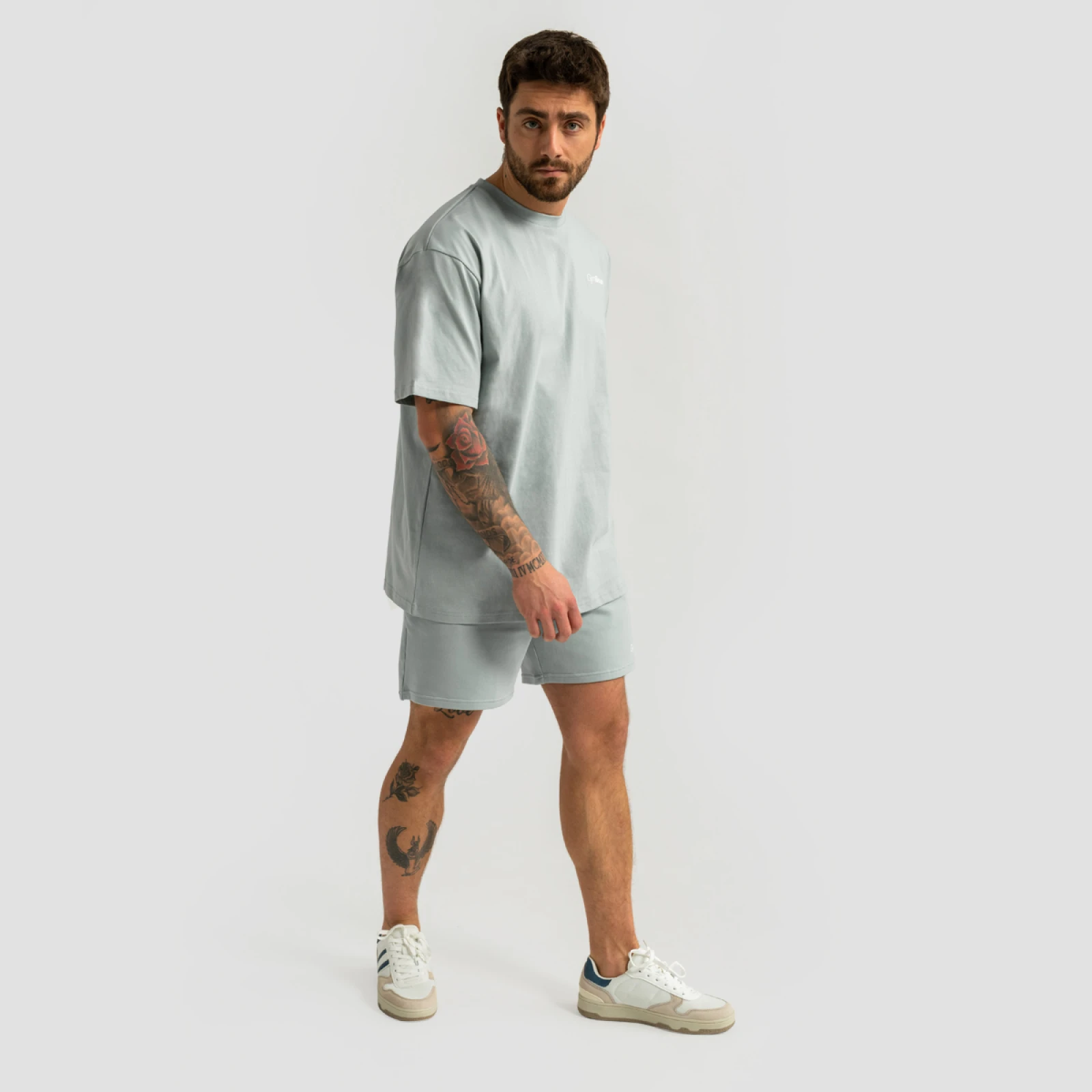 GymBeam Tricou Oversized Limitless Eucalypt · záber 4