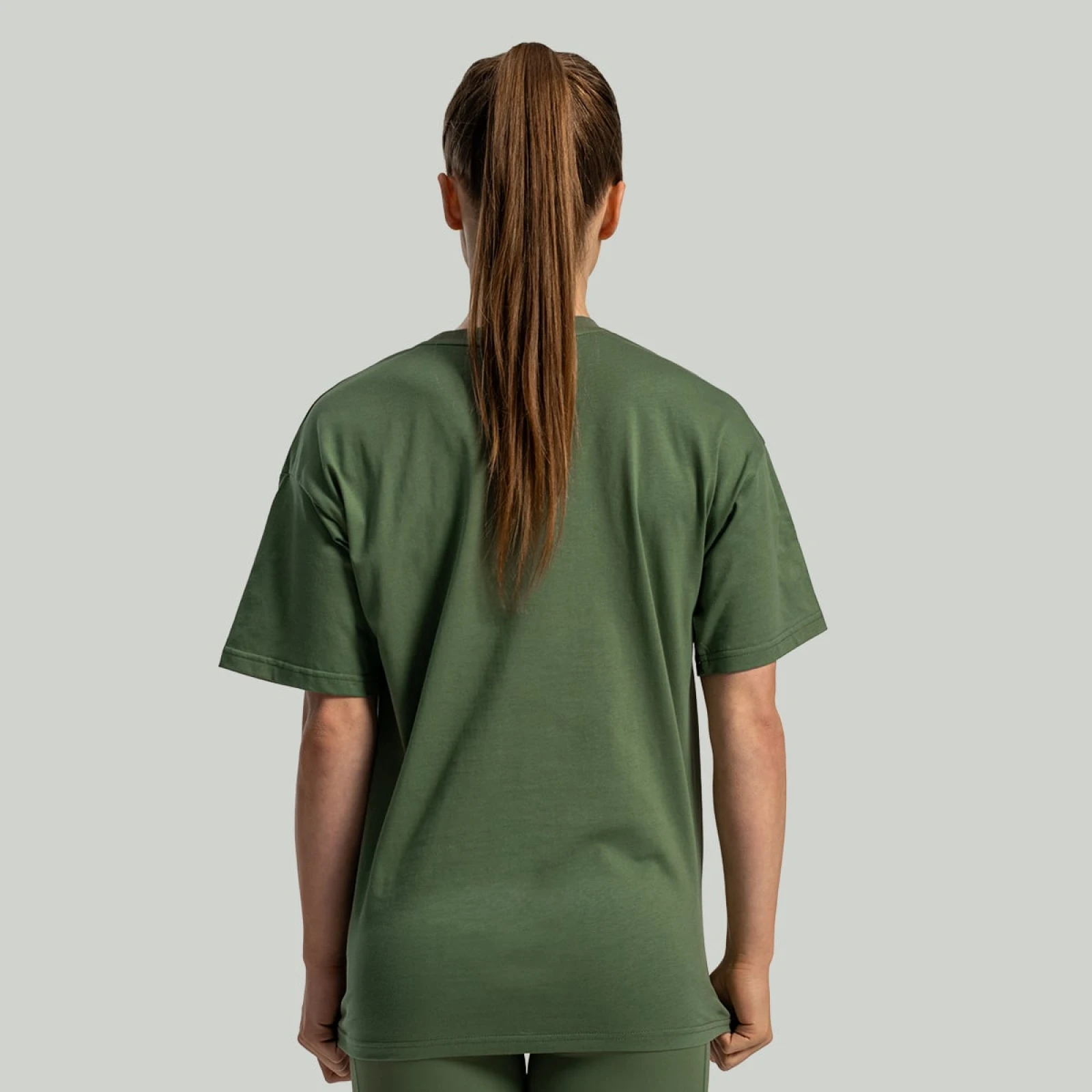 STRIX Tricou pentru femei Lunar Oversized Cedar Green · záber 4