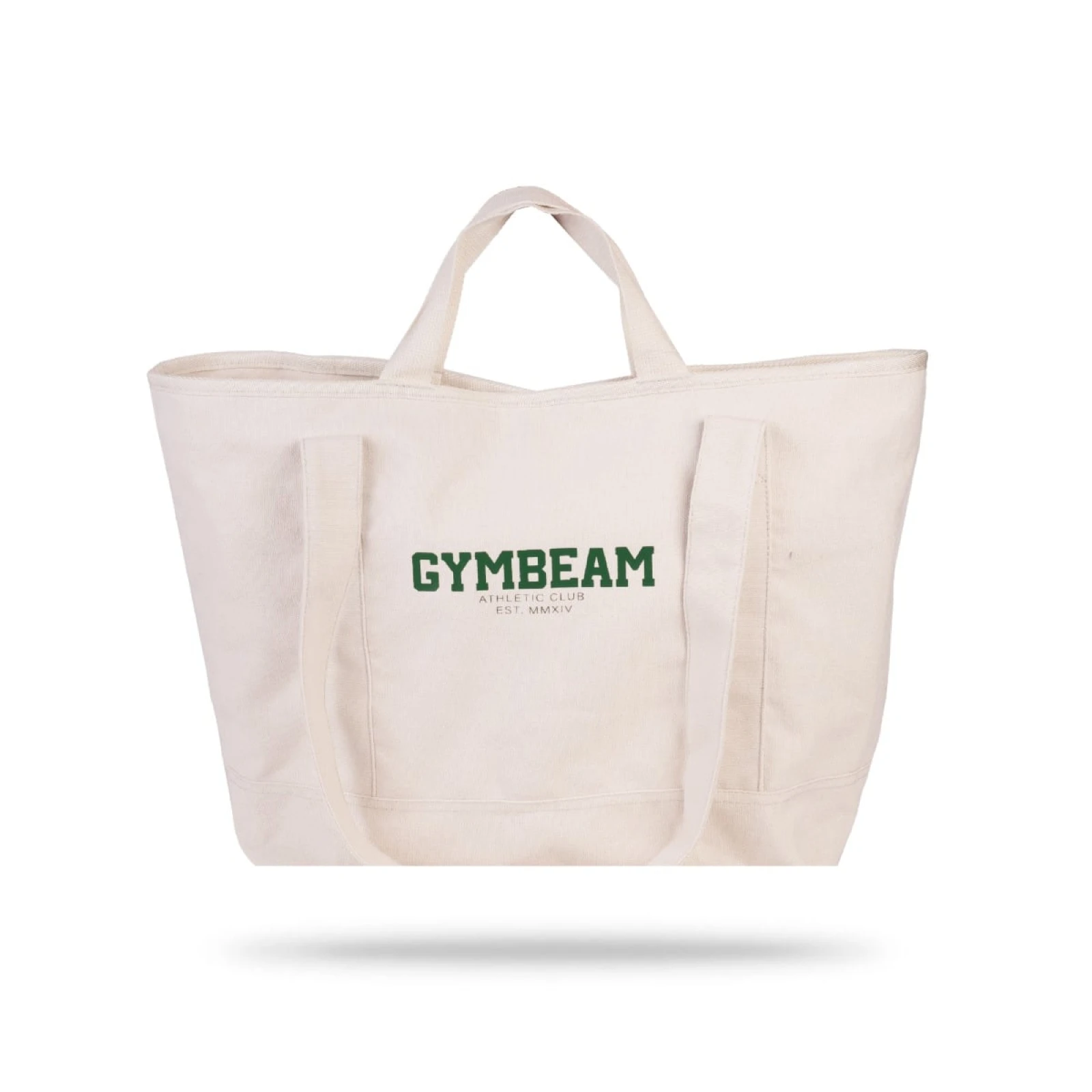 GymBeam Geantă sport Athletic Club Beige · záber 1