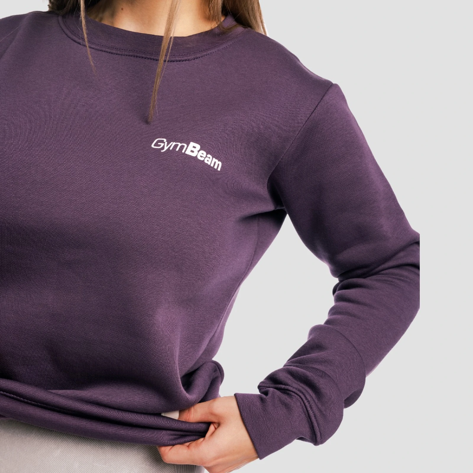 Gymbeam Hanorac pentru femei Basic Jumper Obsidian · záber 2