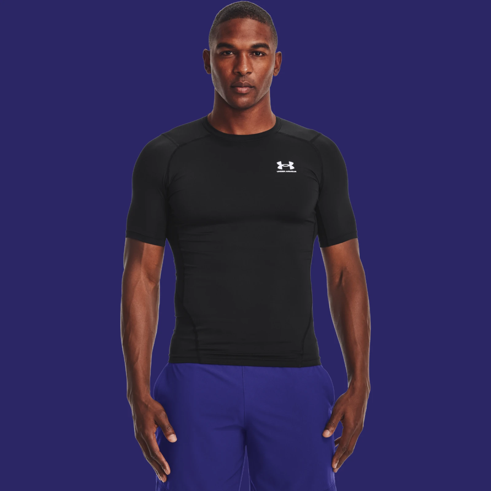 Under Armour Tricou de compresie HG Armour Comp SS Black · záber 1