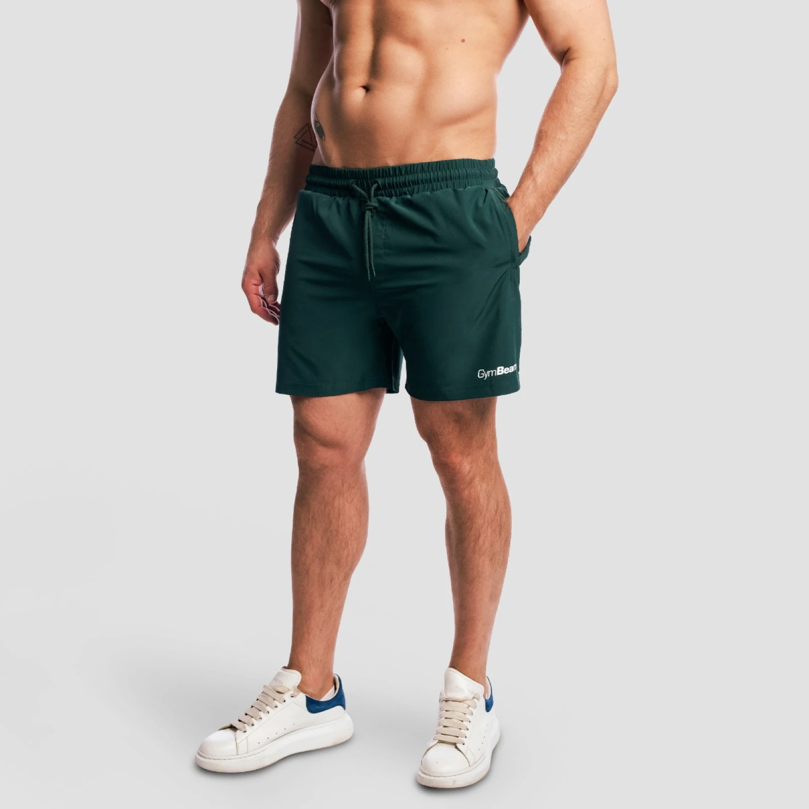 GymBeam Pantaloni scurți Base Forest · záber 4