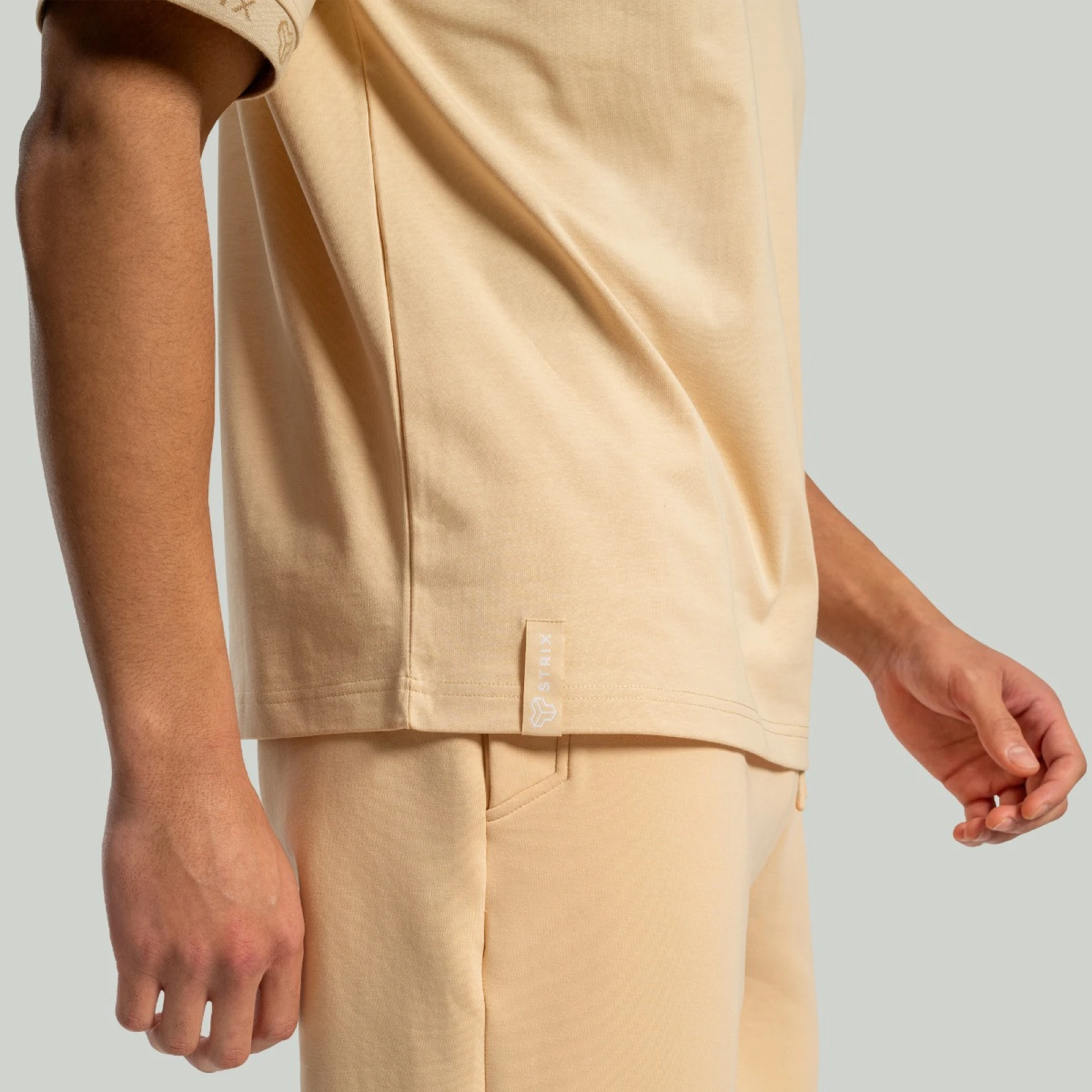 STRIX Tricou Oversized Heavy Sandshell · záber 4