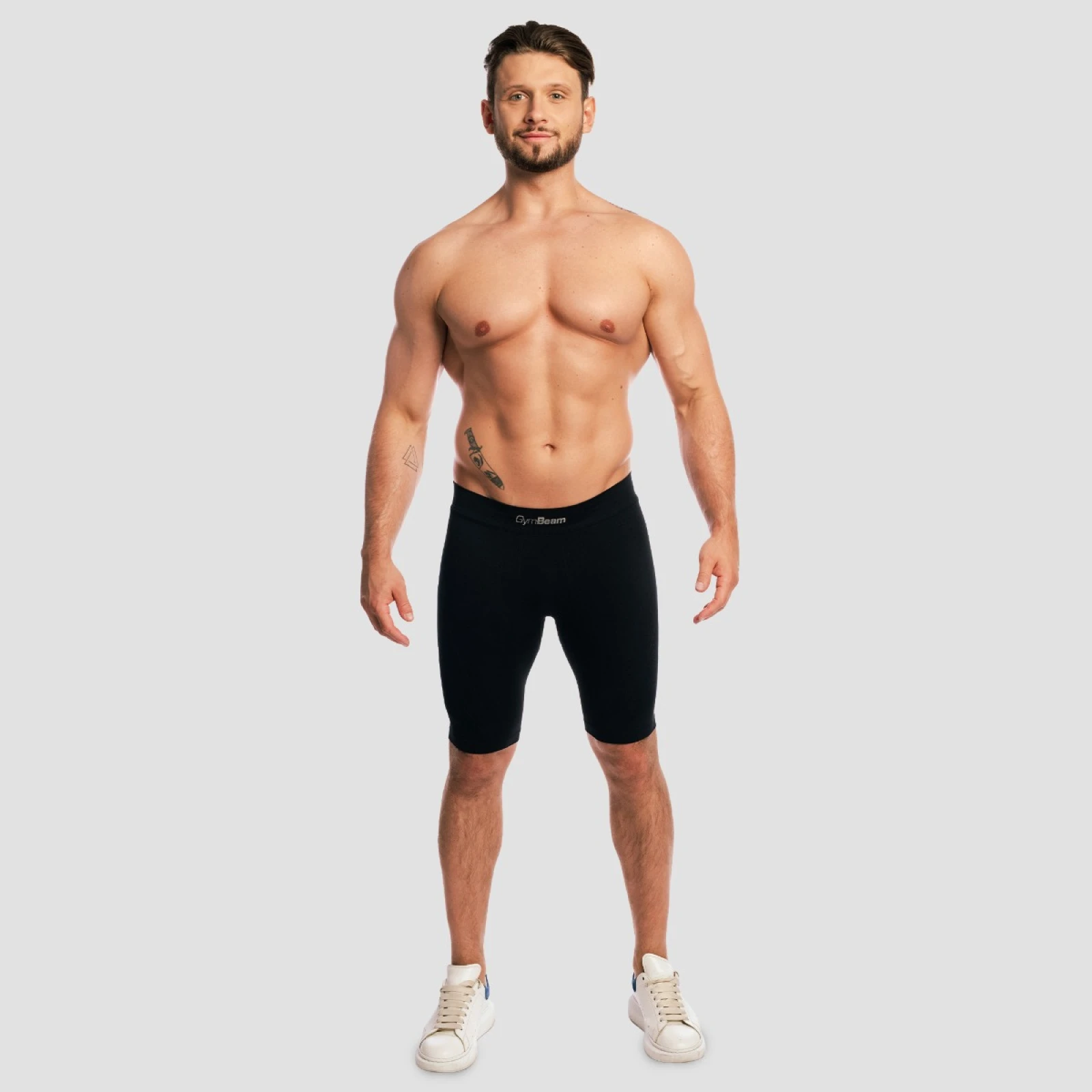 GymBeam Pantaloni scurți Fuse Black · záber 5